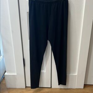 J. Jill Black Pima Cotton Leggings